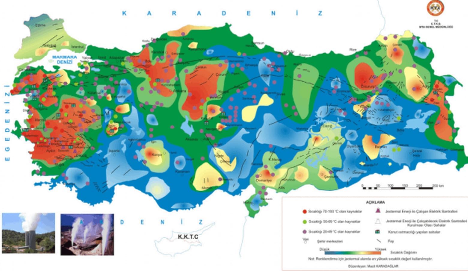 Jeotermal Türkiye Haritası